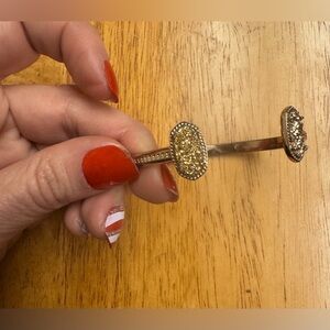 Amazing vintage Kendra Scott rose gold bracelet cuff